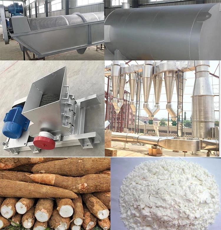 Cassava Starch Flour Powder Making Machine Cassava Flour Drying Machine