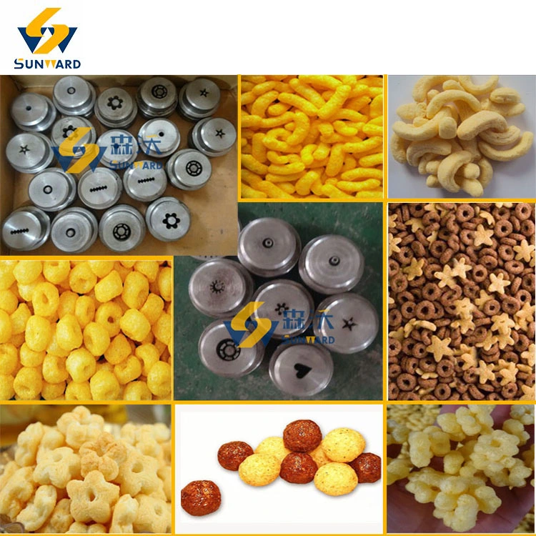 Puff Corn Extruder Machine Snack Food Extruder/Twin Screw Snack Extruder From China Factory Puffed Corn Snacks Manufacturing Machine Plant Extruder