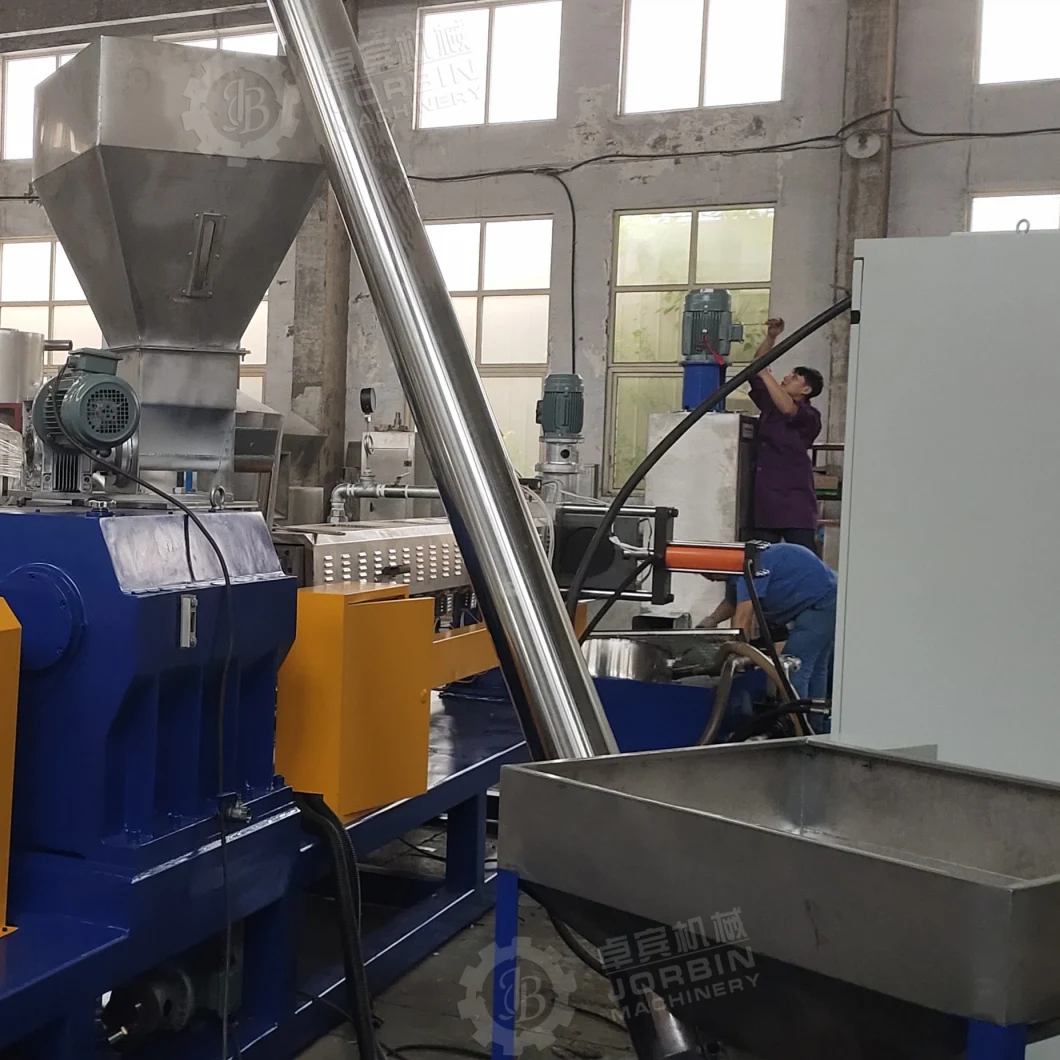 PP PE with Calcium Carbonate and Masterbatch Pelletizing Production Machine