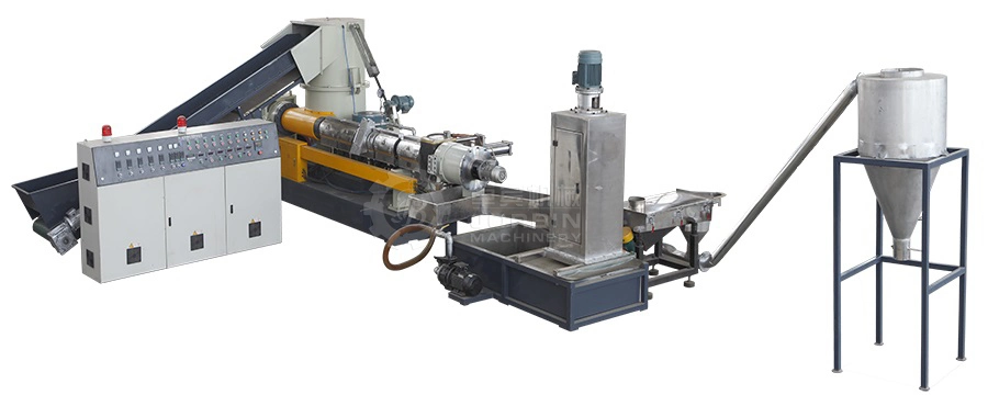 Plastic Granules Making Machine/Film Recycling Pelletizing Machine/PP PE Film Pelleizer