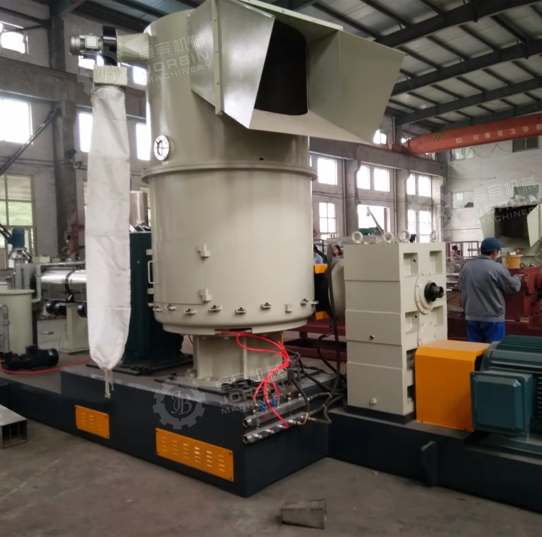 PP Masterbatch Kneader Granulation Machine/Plastic Extruder with Agglomerator for Recycling TPE Strand