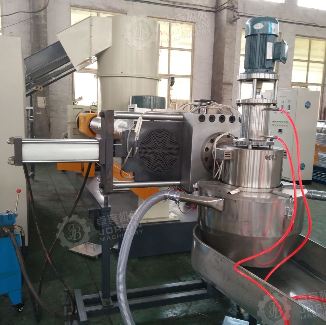 HDPE LDPE LLDPE Film Two Stage Extruder Pelletizing Line