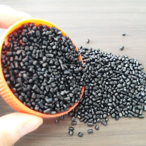 30%-50% Carbon Black Content Black Master Batch for Plastic Products
