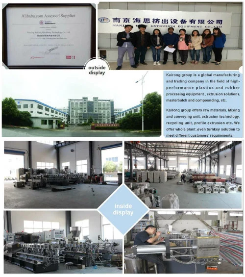 Parallel Co- Rotating Twin Screw Extruder for PE/PP/ABS/PC/Evacolor Masterbatch