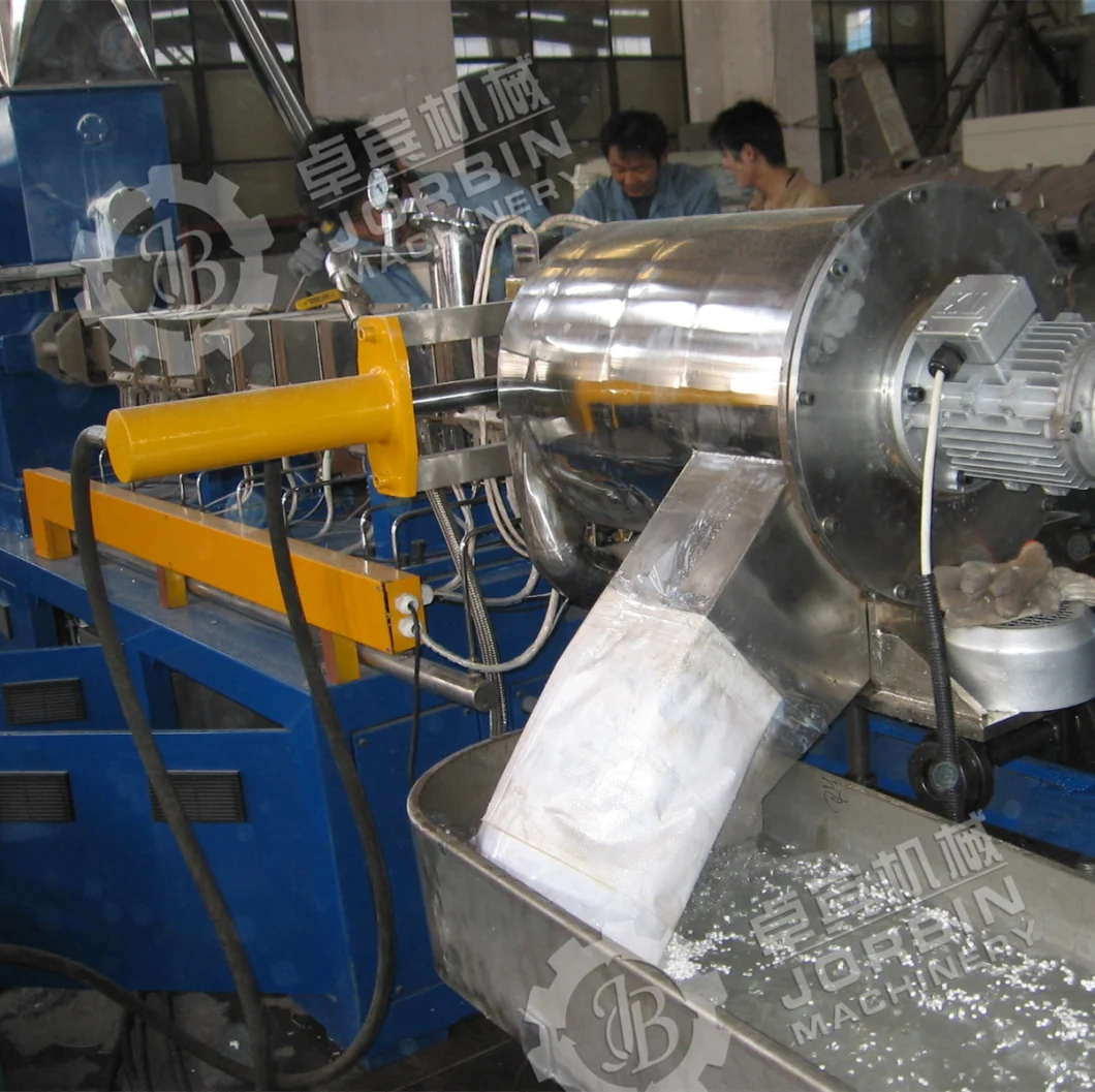 Calcium Carbonate Colour Mastbatch Filler and PE Fiber Glass Compounding Granulation Machine