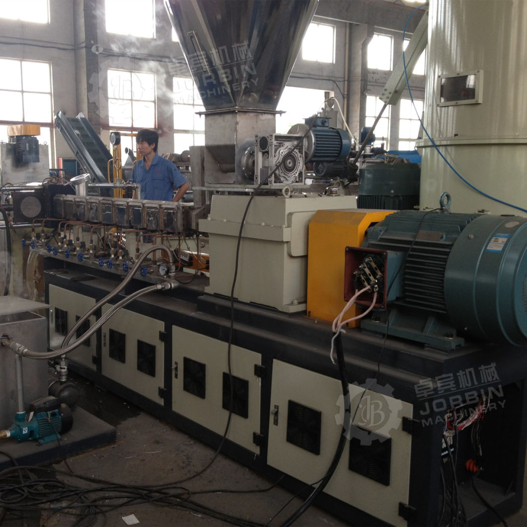 Co-Rotating Twin Screw Extruder for Making PE / PP / PVC / ABS Pellets