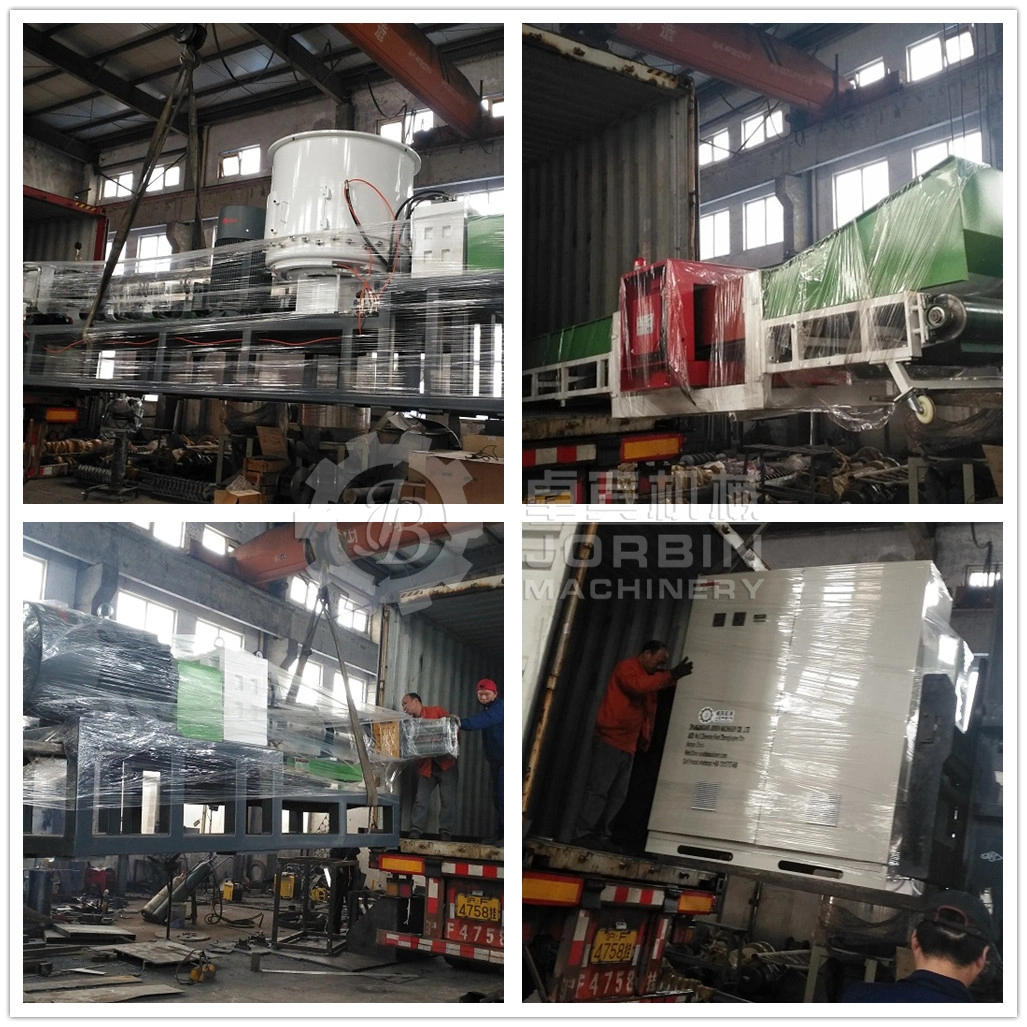 Plastic Recycling Two Stage Extruder Pelletizer/Granulation Machine