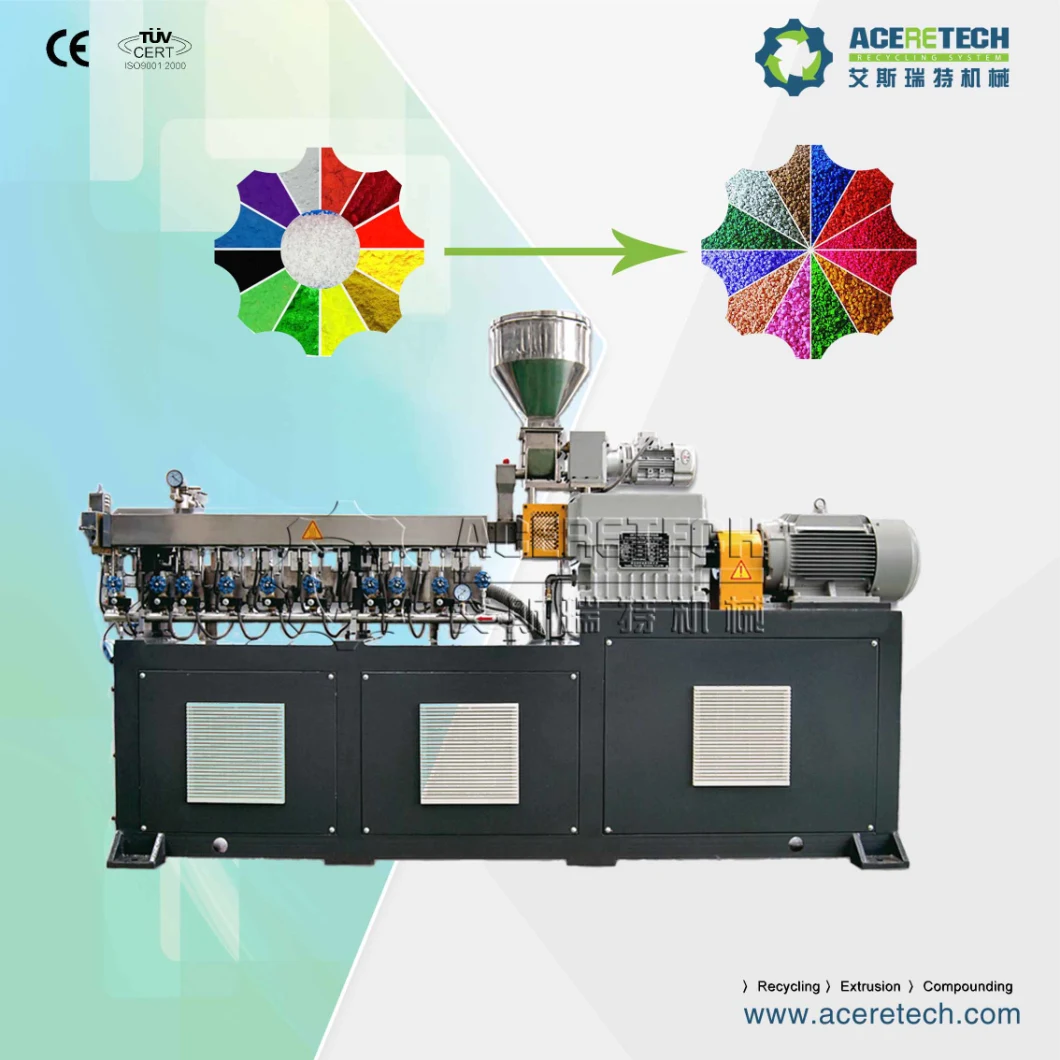 Twin Screw Extruder for Color Master Batch Production