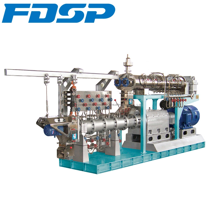 Fish Feed Twin Screw Feed Pellet Extruder Machine Extruder Line