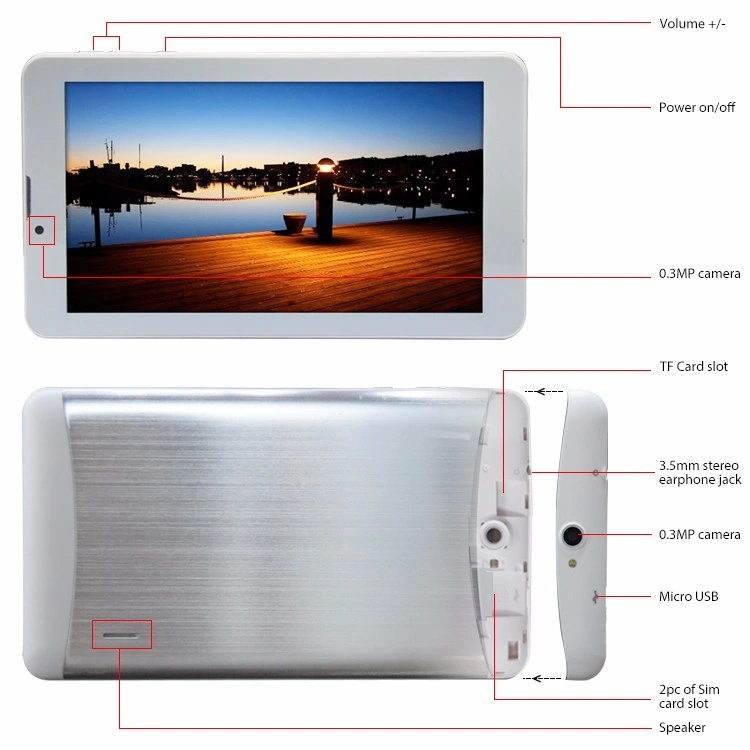 Binocular Camera 10'' Customer Satisfied Evaluation Aio Tablet PC