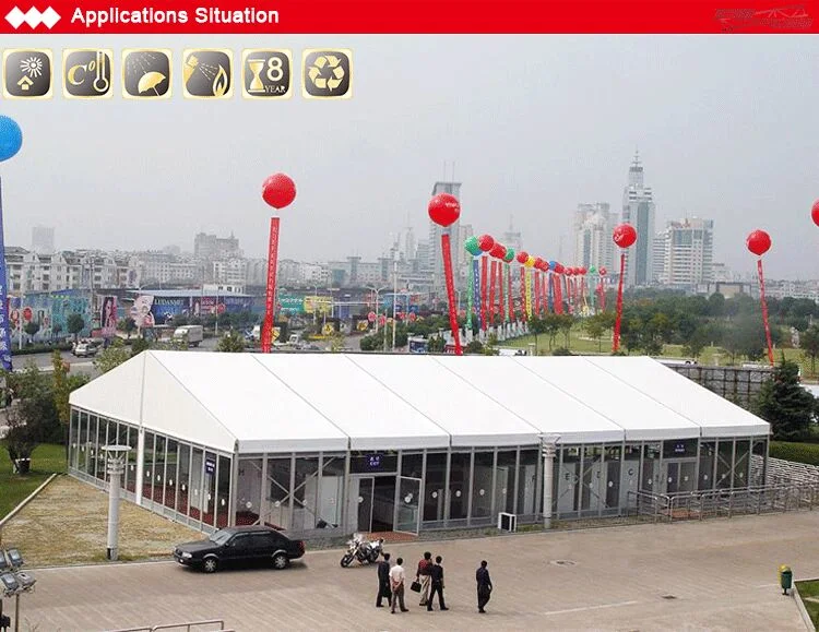 1000 People Big Outdoor Business Event Center Tent Marquee for Trade Show Church Wedding Party