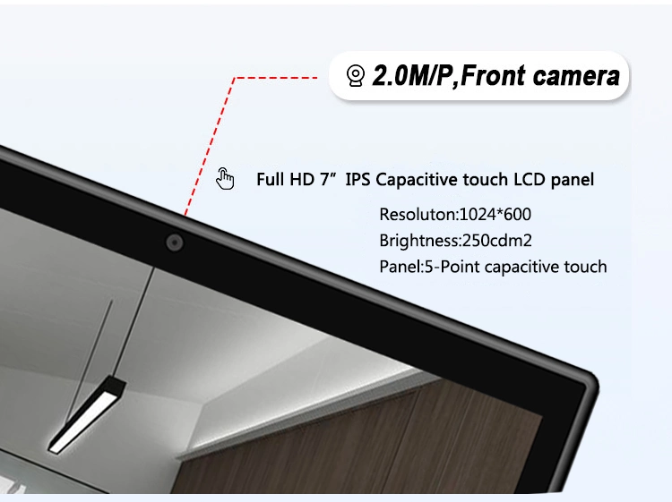 7 Inch L-Shape Android Tablet Kiosk Touchscreen Desktop WiFi Pad Customer Feedback Device