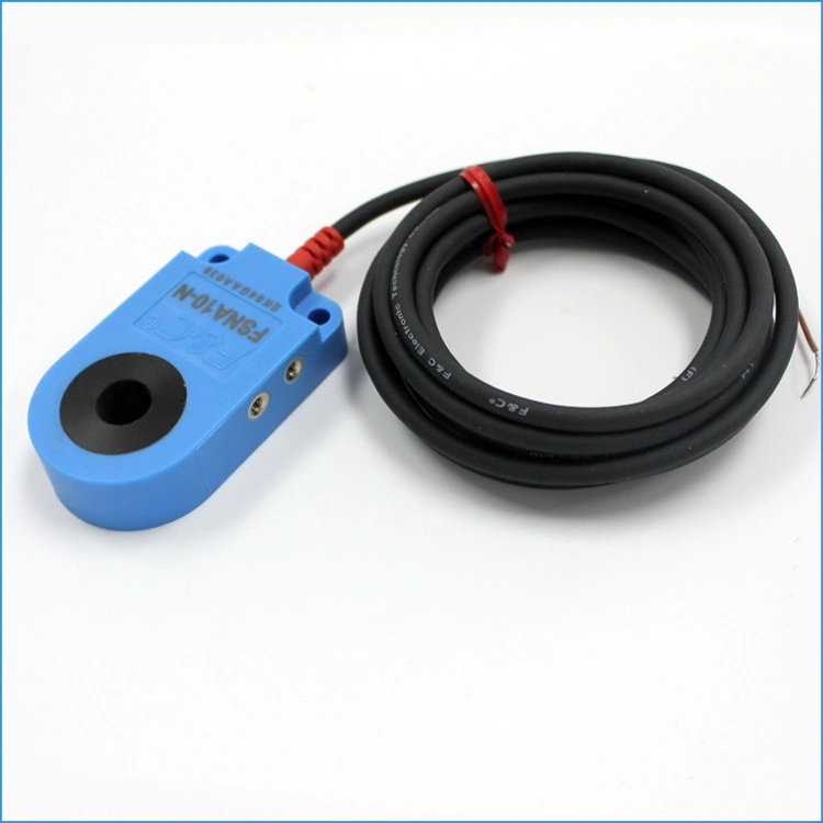 Fsna NPN Output 10mm Inductive Ring Sensor, Iron Steel Detector, Counting Sensors