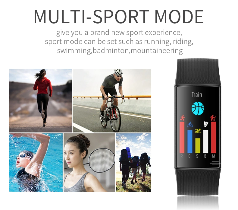 Cy11 Smart Sports Bracelet Real-Time Blood Pressure and Heart Rate Monitoring Smart Watch