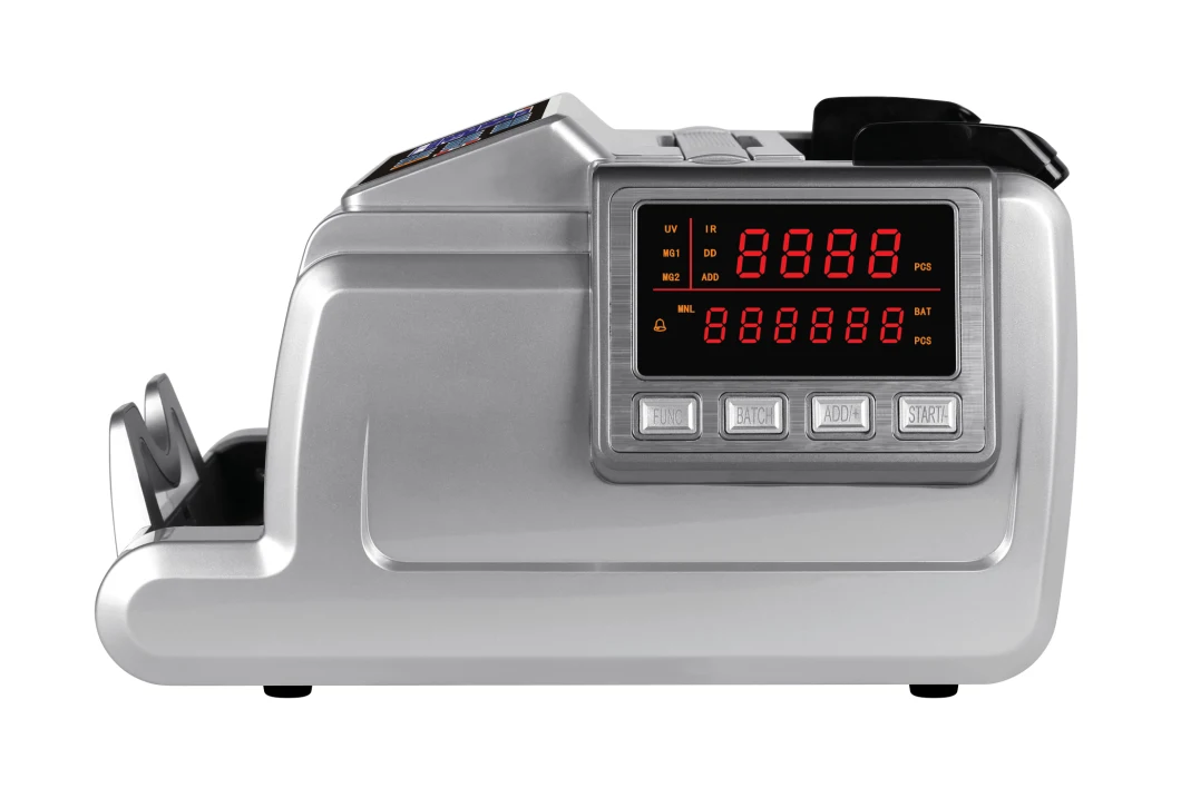 Watt 6900W Fast Money Counting Bill Counter Machine Bank Note Currency Counting Machine
