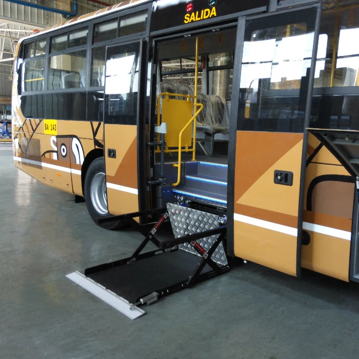 Bus Auto Parts Wheelchair Hoist to Help Wheelchair Passenger Get on Bus with Capacity 300kg