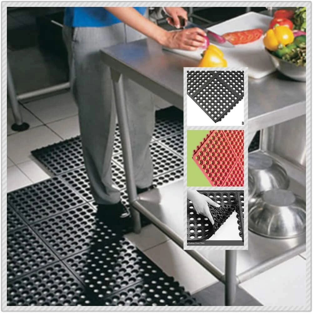 Anti Fatigue Bar Counter Kitchen Dining Room Safety Work Splicing Floor Mat