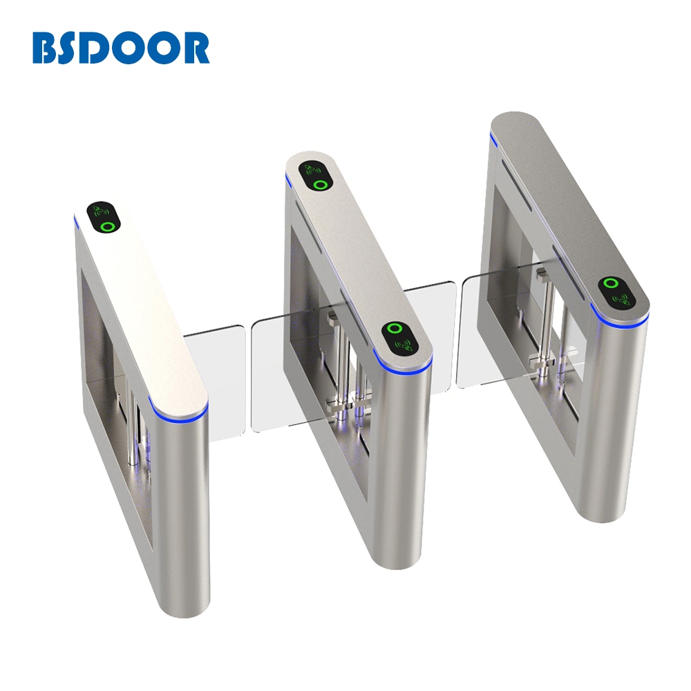 304ss Smart Electronic Access Control Automatic Outdoor Security Swing Speed Barrier Pedestrian Turnstile