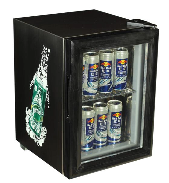 Small Glass Door Counter Top Beverage Refrigerator Beer Cooler (JGA-SC21)