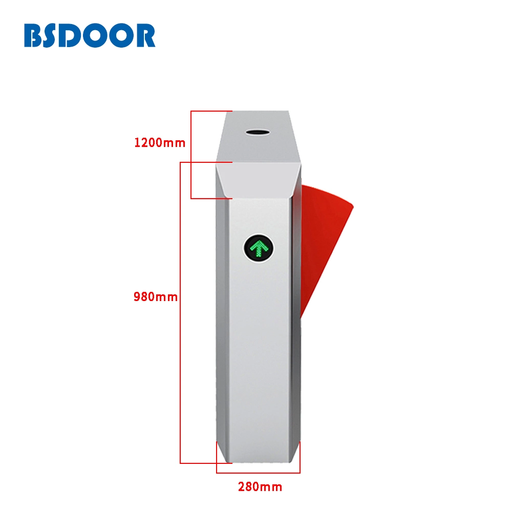 Flap Turnstile Gate for Crowd Traffic Control Door Access Control System