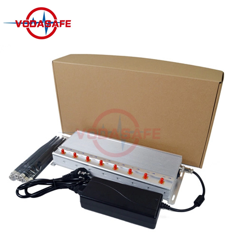 8 Antennas School Installation WiFi Device Blocker Jamming WiFi 2.4GHz Bluetooth WiFi Signal Scrambler