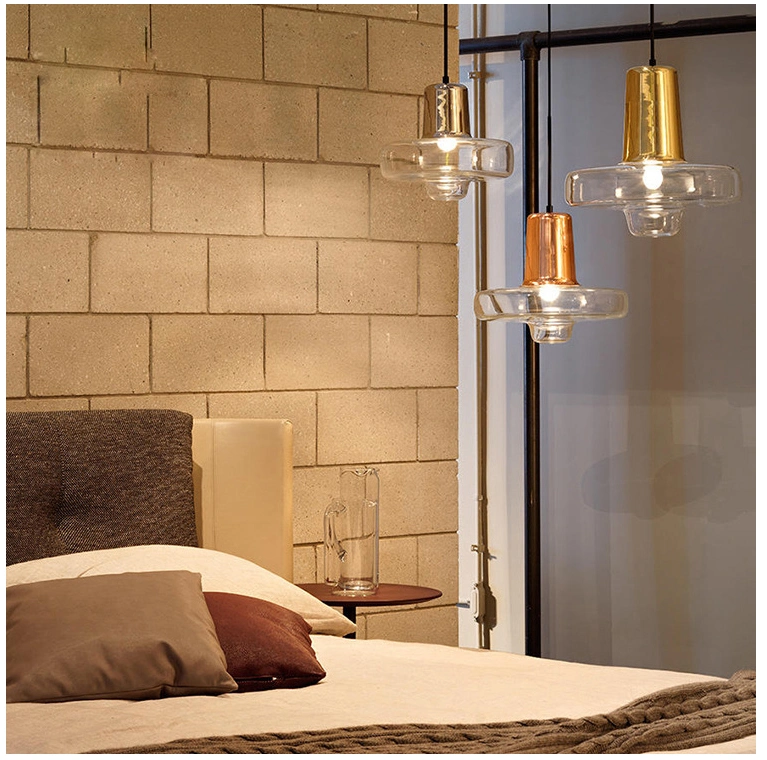 Nordic Designer Glass Chandelier Restaurant Cafe Hotel Bar Counter Clothing Store Clubhouse Pendant Lamp
