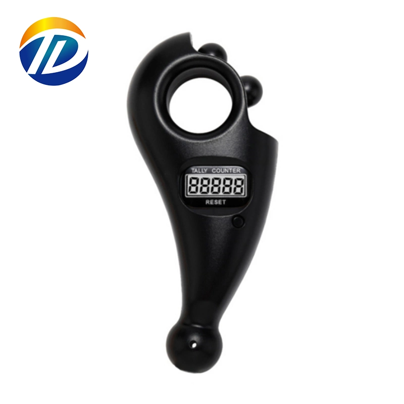 Factory Supplier Finger Tasbeeh Counter 5 Digital Tasbih Counter Beads Counter Electronic LCD Tally for Wholesale