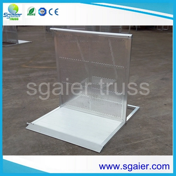 Aluminium Crowd Control Barriers Metal Stage Crowd Control Barriers Fence Road Safety