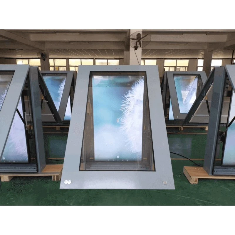 Real Time 75inch Dual Side 3000nits 4K Real-Time Bus Shelter Digital Signage