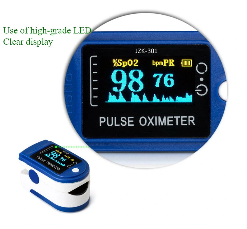 Good Quality Cheap Price OLED TFT Display Digital Oximetro Finger Tip Pulse Oximeter
