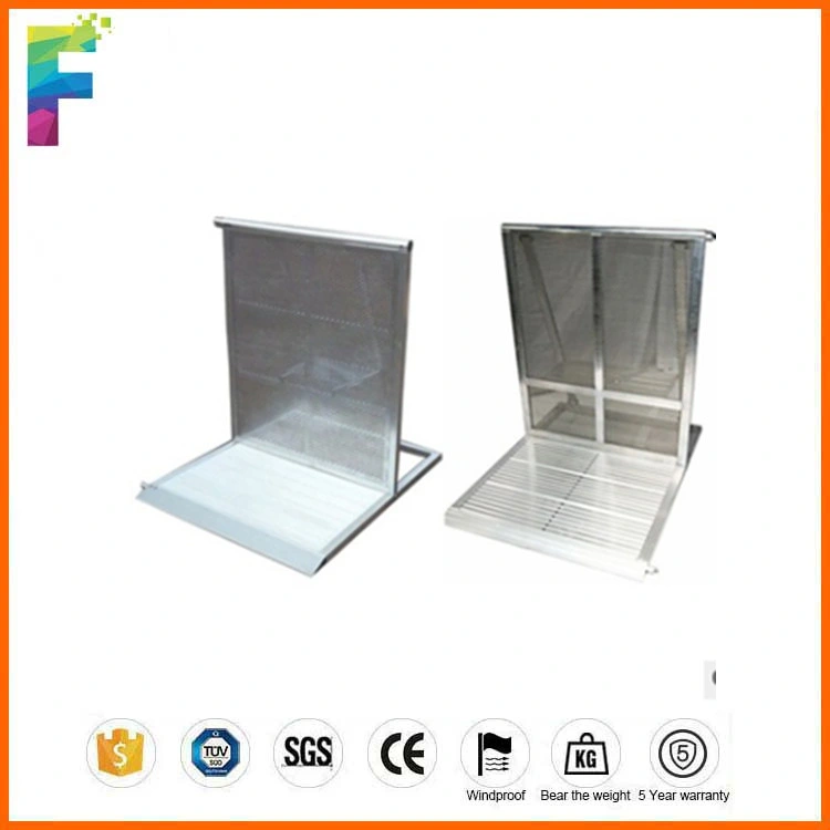 Folding Barriers, Aluminum Crowd Control Used Crowd Control Barriers