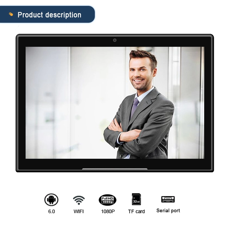 Customer Satisfaction Evaluation Device 7 Inch Touch Screen WiFi Tablet for Bank Counter