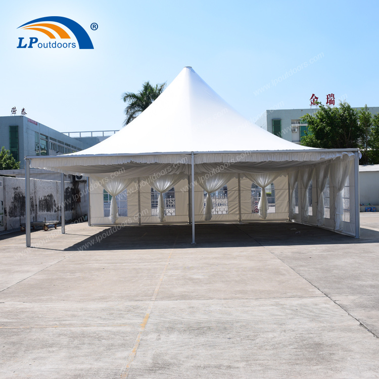 Waterproof Aluminum Pagoda Tent 100 People Outdoor Marquee Party Event