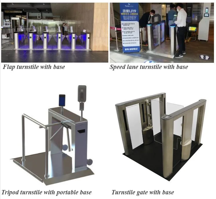 Personnel Management People Counter Swing Turnstile