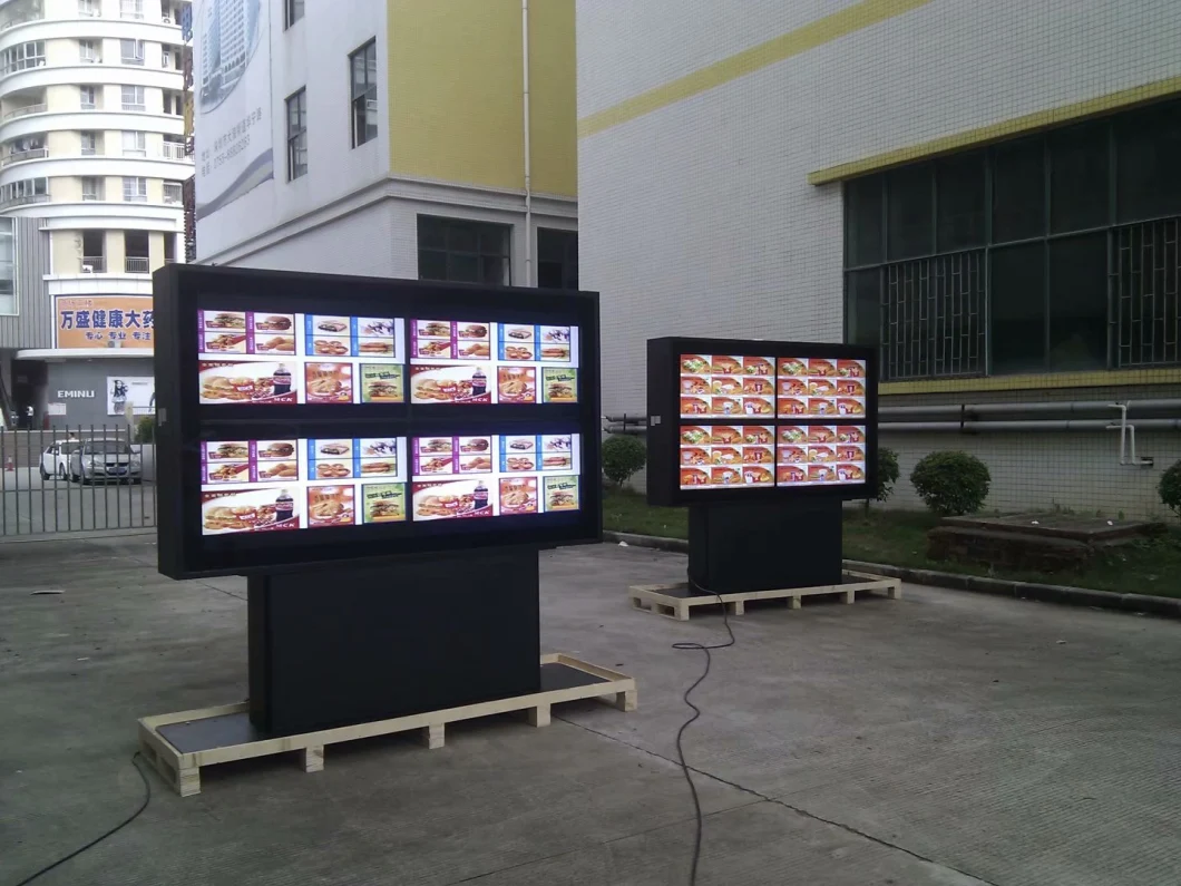 55 Inch Outdoor LCD Digital Information Board for Pedestrian Crossing