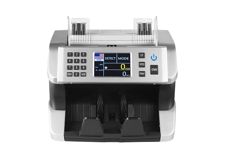 Professional Wt 185 Professional Currency Counting Money Detector Bill Counting Machine for Euro, USD