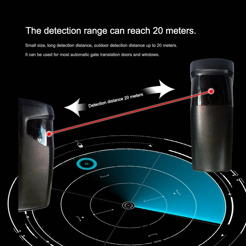 Monitored Photoelectric Beam Detector Safety Infrared Beam Sensor