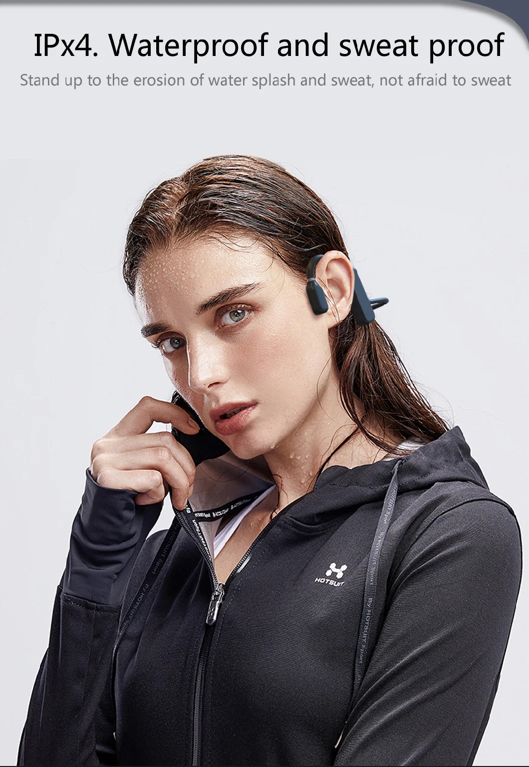 Wireless Bone Conduction Headphone for People with Hearing Deficiencies