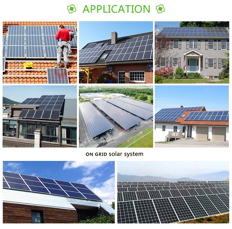 Home Solar Power System 20kwp with Gateway System Monitoring