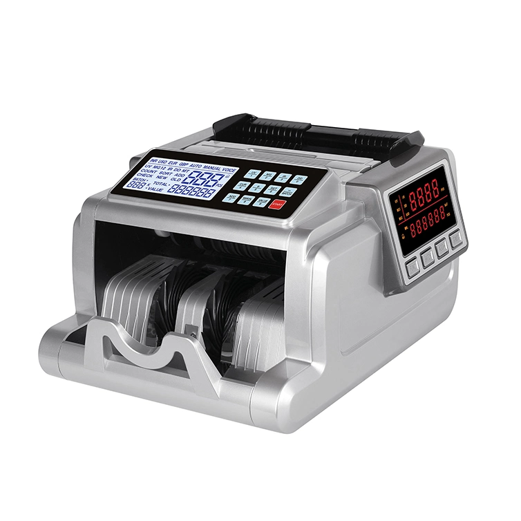Watt 6900W Fast Money Counting Bill Counter Machine Bank Note Currency Counting Machine