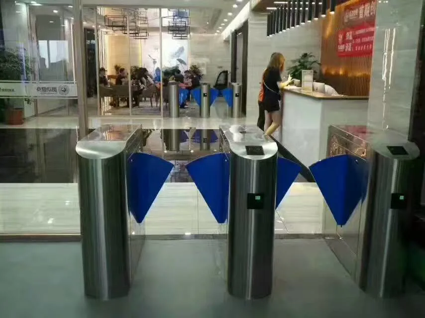 Flap Turnstile Gate for Crowd Traffic Control Door Access Control System
