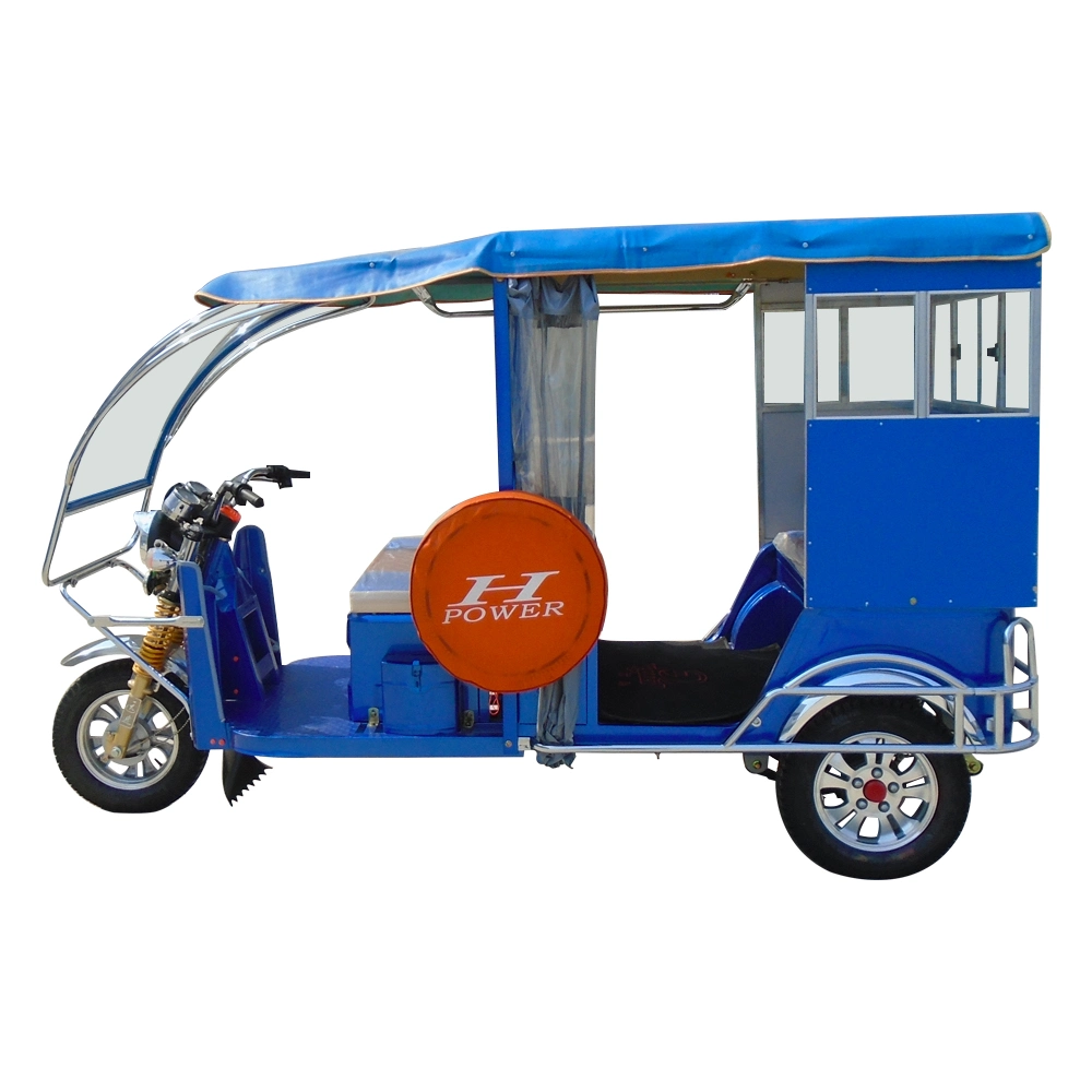 Passenger 1000W Tricycle Electric Rickshaw Electric Tricycle Passenger Model