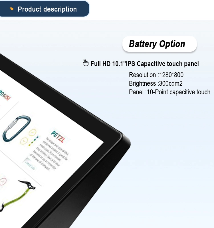Customer Feedback System Machine for Evaluation Clients' Review Desktop 10.1 Inch Android Tablet