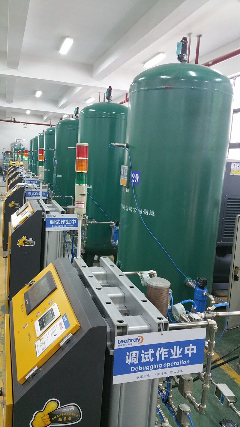 People's Liberation Army of China Approved Quality Oxygen Cylinder Filling System