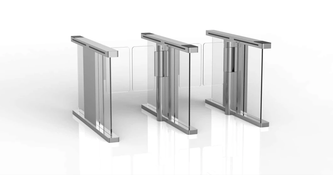 Bi-Directional People Counter Barrier Turnstile Speed Automatic Entry Gate