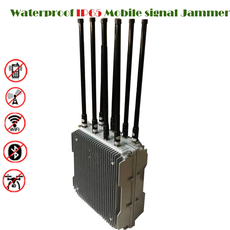 Waterproof IP65 Real-Time Monitoring Mobile Signal Jammer Prison Signal Jammer