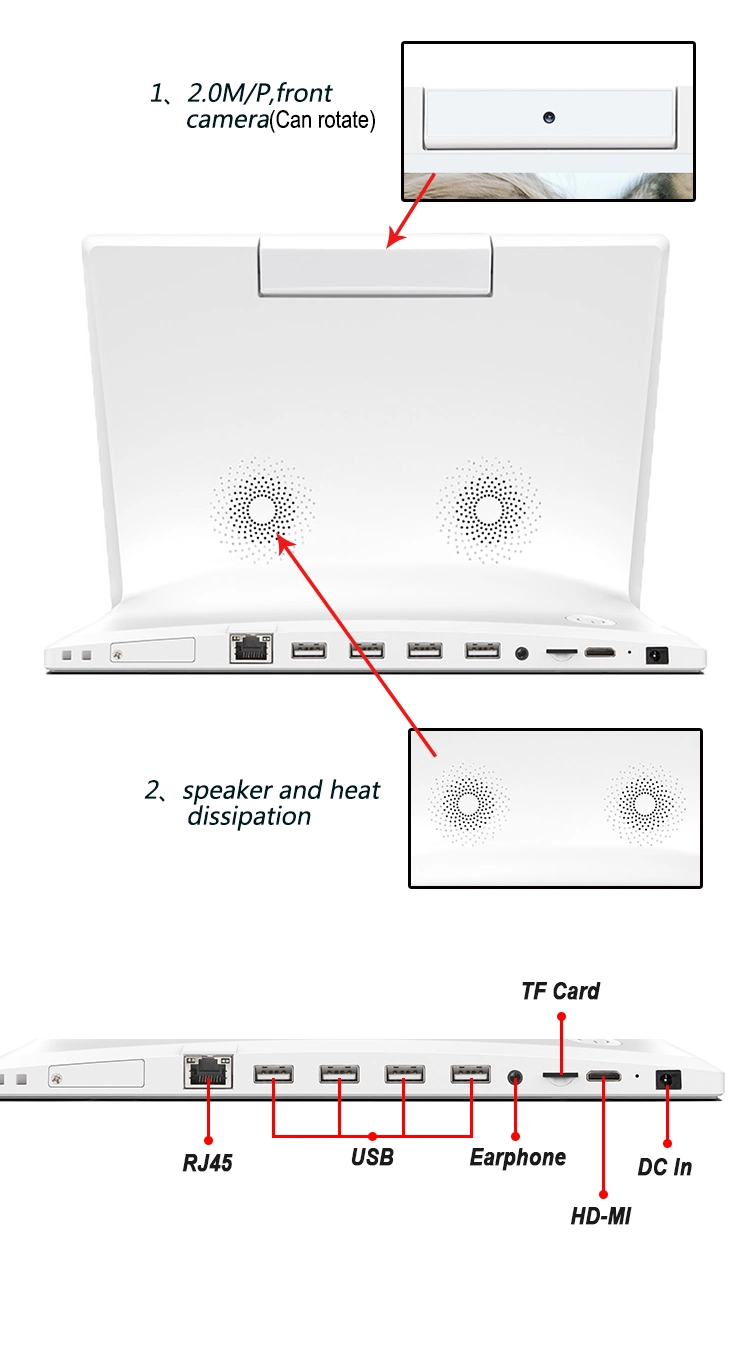 Automatic Queuing Machine WiFi 10.1 Inch Android Desktop Tablet System Customer Feedback Device