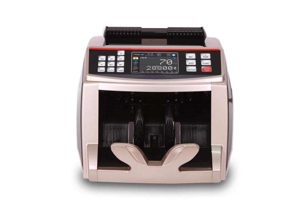 2825TFT UV/Mg USD EUR GBP Portable Mixed Bill Cash Bill Counter Sensor Machine Money Counter Cash Counting Machine Bill Counter