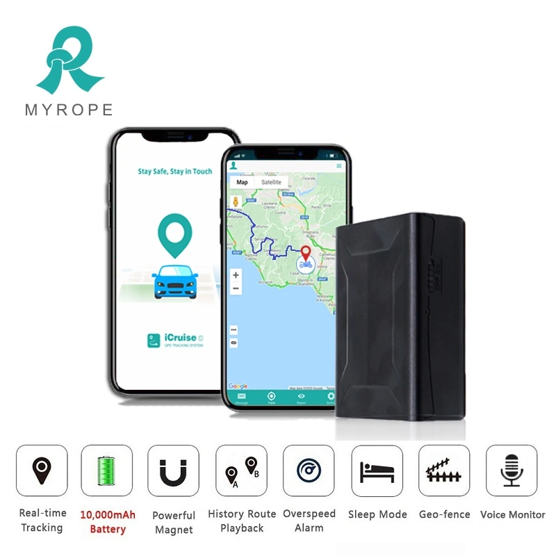 Magnetic Vehicle GPS Tracker Real Time Tracking Assets Vehicle Real Time Location Tracking Long Battery Life GPS Tracker