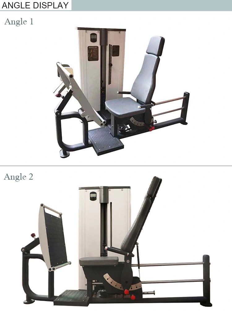 Commercial New Seated Leg Press Gym Fitness Building Machine Price with Counter